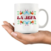 La Jefa Ceramic Mug 11 oz White - Panvola