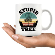 Stupid Tree Ceramic Mug 11 oz White - Panvola