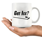 Got Ice? Ceramic Mug 11 oz White - Panvola