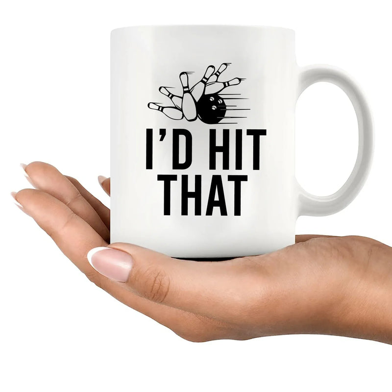 I’d Hit That Ceramic Mug 11 oz White - Panvola
