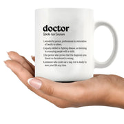 Doctor Definition Ceramic Mug 11 oz Whte - Panvola