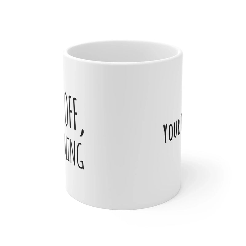 Personalized F Off I'm Gaming Customized Gamer Gifts Ceramic Mug 11 oz White - Panvola
