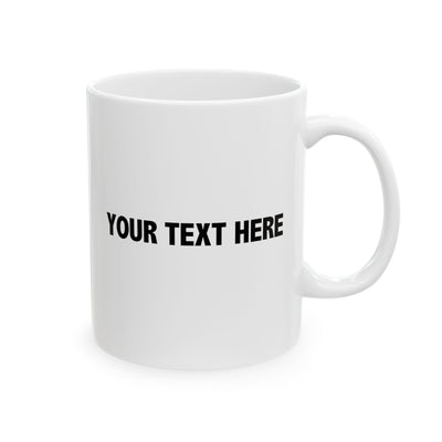 Personalized It's Racket Science Ceramic Mug 11 oz White