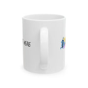 Personalized I Arted Ceramic Mug 11 oz White - Panvola