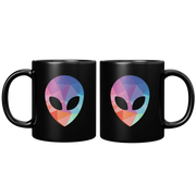 Alien Head Outer Space UFO Extraterrestrial Geek Gift Coffee Mug 11 oz - Panvola