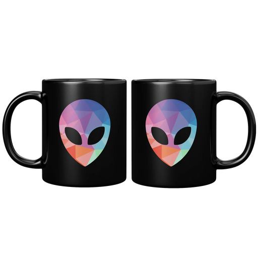 Alien Head Outer Space UFO Extraterrestrial Geek Gift Coffee Mug 11 oz - Panvola