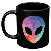 Alien Head Outer Space UFO Extraterrestrial Geek Gift Coffee Mug 11 oz - Panvola