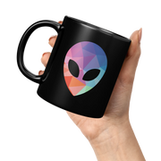 Alien Head Outer Space UFO Extraterrestrial Geek Gift Coffee Mug 11 oz - Panvola