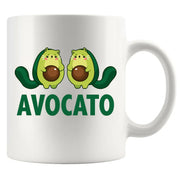 Avocato Ceramic Mug 11 oz White - Panvola