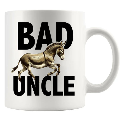 Bad Uncle Ceramic Mug 11 oz White - Panvola