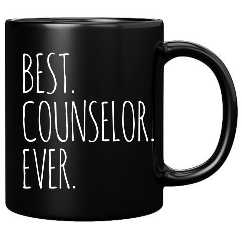 Best Counselor Ever Ceramic Mug 11 oz Black