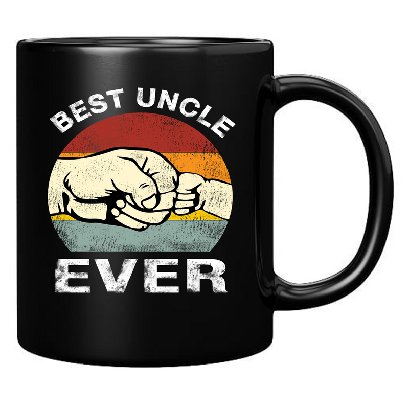 Best Uncle Ever Ceramic Mug 11 oz Black