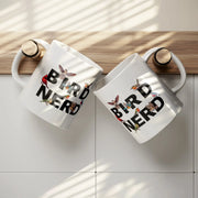 Bird Nerd Ceramic Mug 11 oz White - Panvola
