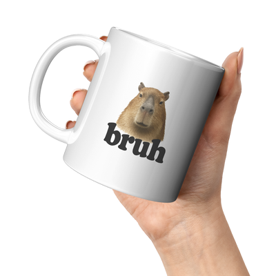 Capybara_Bruh_Ceramic_Mug_11_oz_White_11oz_White_LH_Model_Mockup.png
