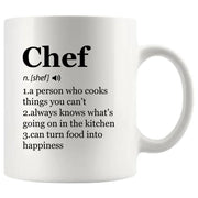 Chef Definition Mug Chef Gifts Ceramic Mug 11oz White - Panvola