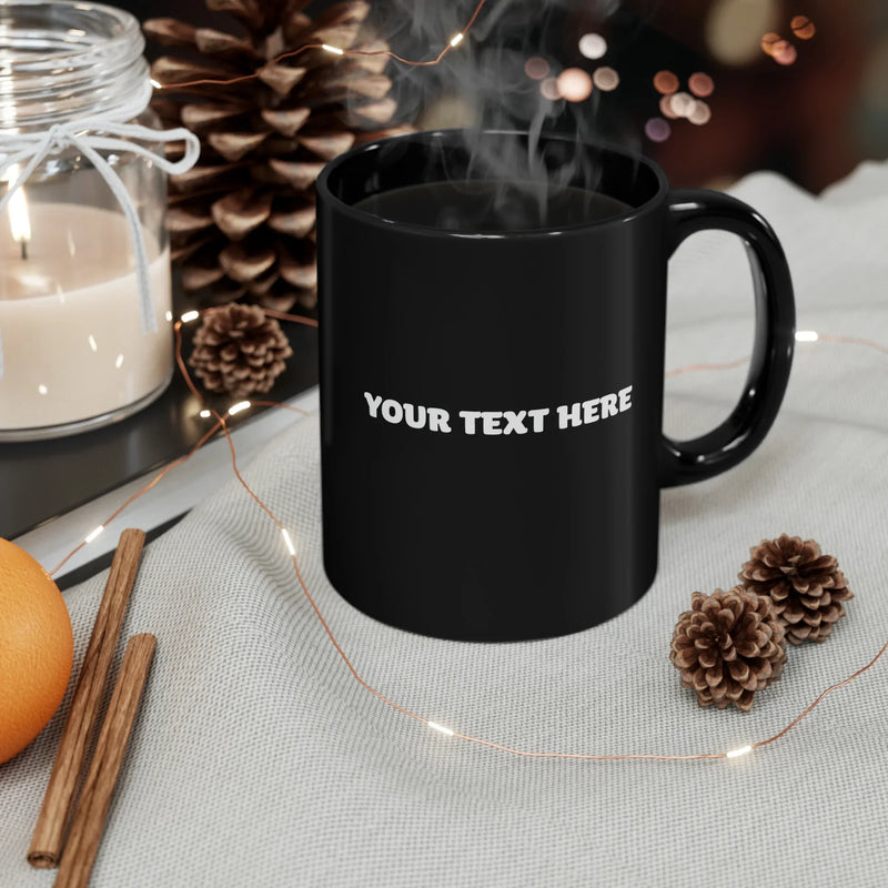 Personalized Playing Pickleball Improves Memory 11oz Black Mug - Panvola