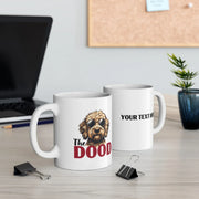 Personalized The Dood Ceramic Mug 11 oz White - Panvola