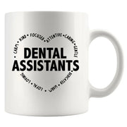 Dental Assistant Ceramic Mug 11 oz White - Panvola