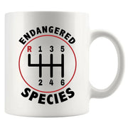 Endangered Species Ceramic Mug 11 oz White - Panvola
