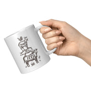 Friends Not Food Vegan Gift for Vegetarian Friends Coffee Mug 11 oz - Panvola