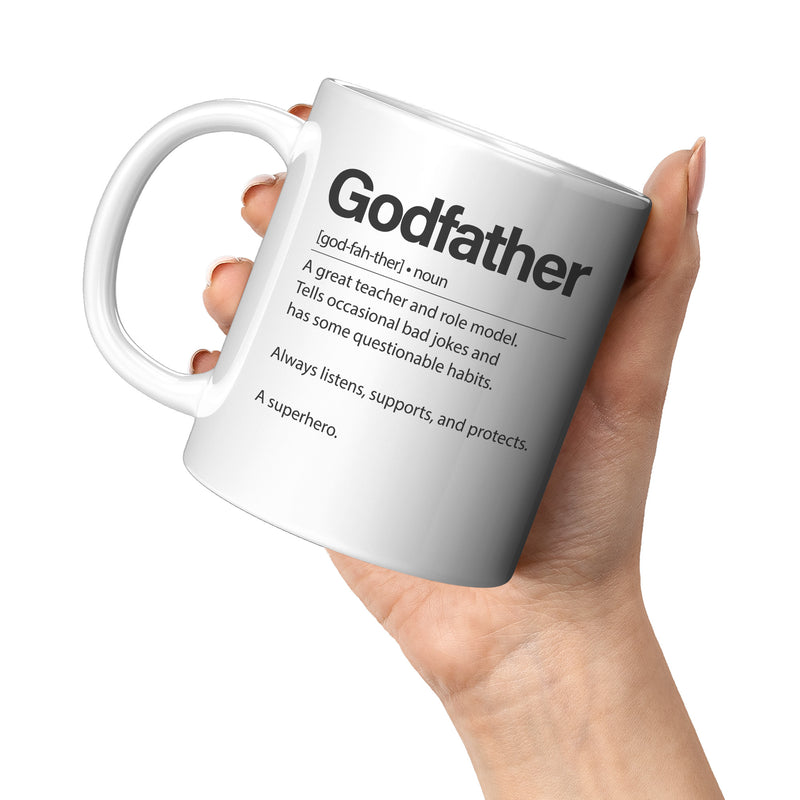 Godfather Definition Mug 11 oz White
