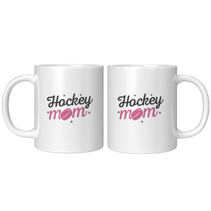 Hockey Mom Mothers Day Gift Ceramic Mug 11 oz White