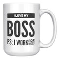 White mug · 15oz
