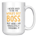 White mug · 15oz