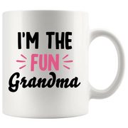 I'm the Fun Grandma Coffee Mug 11oz White - Panvola