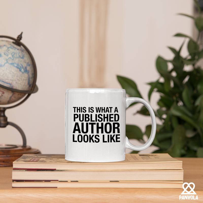 This Is What A Published Author Looks Like Writer Ceramic Mug 11 oz White