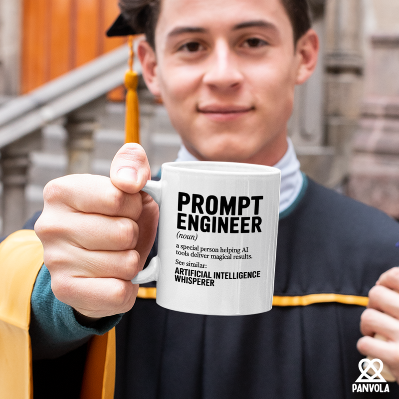 Prompt Engineer Ceramic Mug 11oz White