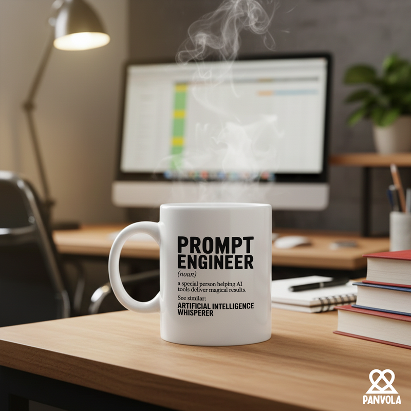 Prompt Engineer Ceramic Mug 11oz White