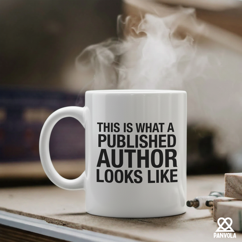 This Is What A Published Author Looks Like Writer Ceramic Mug 11 oz White