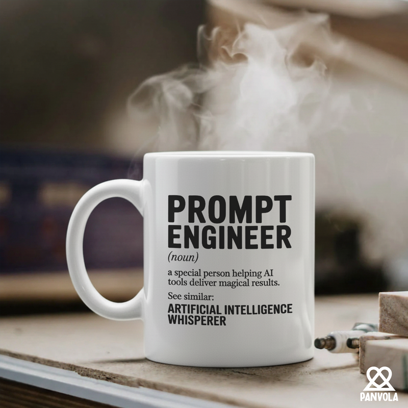 Prompt Engineer Ceramic Mug 11oz White