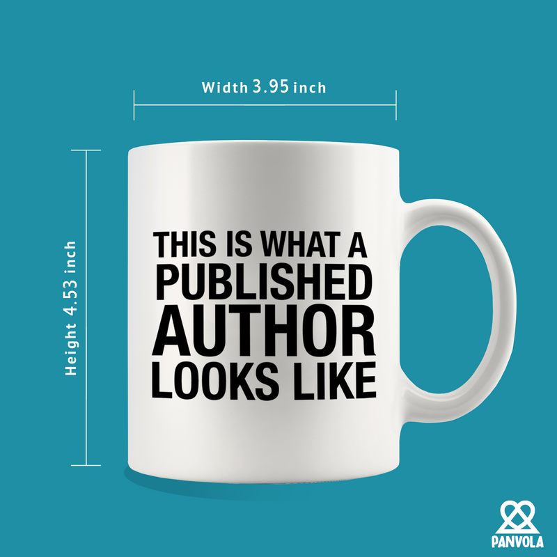 This Is What A Published Author Looks Like Writer Ceramic Mug 11 oz White