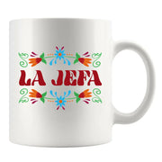 La Jefa Ceramic Mug 11 oz White - Panvola