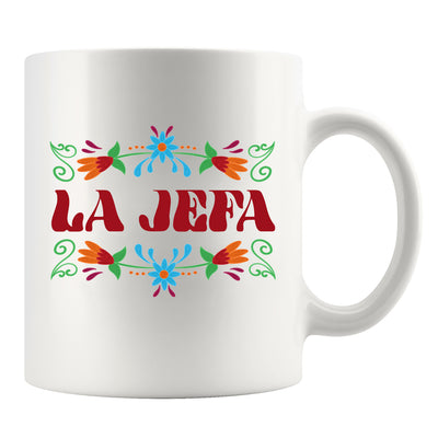 La Jefa Ceramic Mug 11 oz White