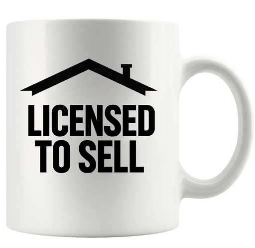 Licensed To Sell Ceramic Mug 11 oz White - Panvola