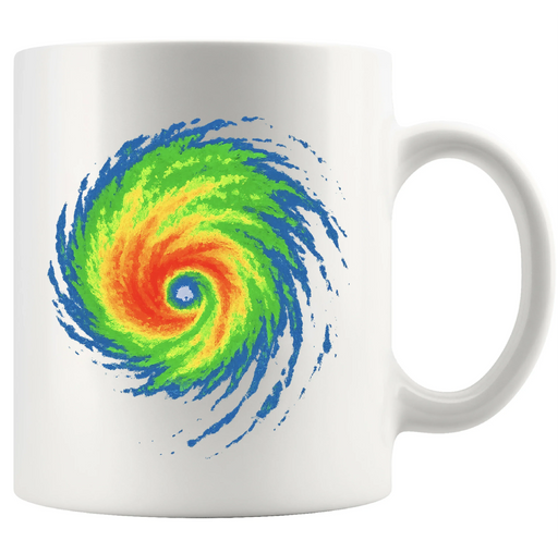Meteorologist Storm Radar Ceramic Mug 11 oz White - Panvola