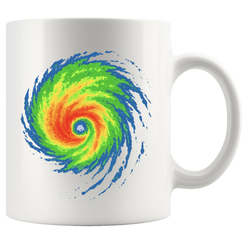 Meteorologist Storm Radar Ceramic Mug 11 oz White