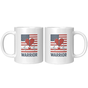Open Heart Surgery Warrior Ceramic Mug 11 oz White - Panvola