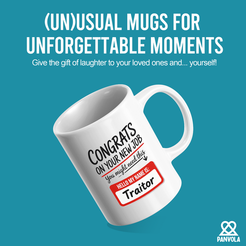 Panvola Congrats On Your New Job Coworker Leaving Mug 11oz White