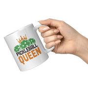 Pickleball Queen Ceramic Mug 11 oz White - Panvola