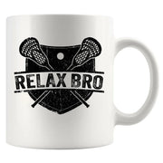 RELAX BRO Ceramic Mug 11 oz White - Panvola