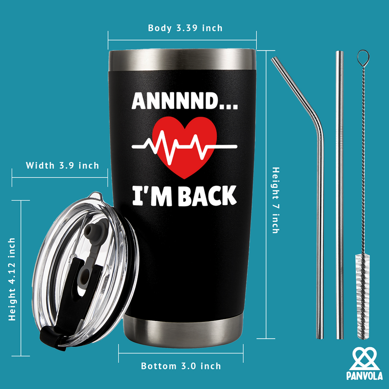 Panvola Annnnd… I'm Back Heart Surgery Recovery Gift Tumbler