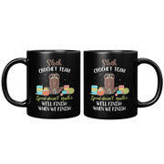 Sloth Crochet Team Speed Doesn't Matter Knitting Funny Coffee Mug 11oz - Panvola