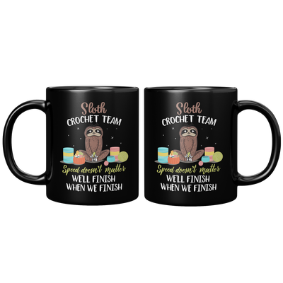 Sloth_Crochet_Team_Speed_Doesnt_Matter__11oz_Black_FrontBack_Mockup.png
