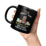 Sloth Crochet Team Speed Doesn't Matter Knitting Funny Coffee Mug 11oz - Panvola