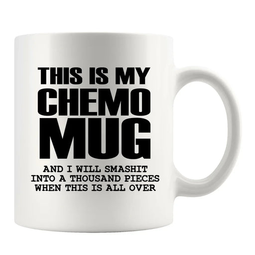This Is My Chemo Mug Cancer Survivor Gifts 11oz White - Panvola