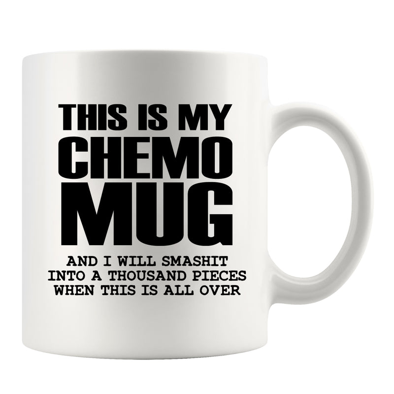 This Is My Chemo Mug Cancer Survivor Gifts  11oz White